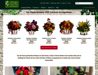 vachasforestflowers.com screenshot