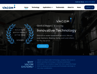 vacomsystems.com screenshot