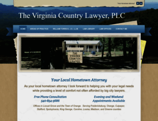 vacountrylawyer.com screenshot