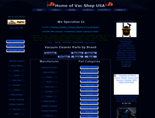 vacshopusa.com screenshot