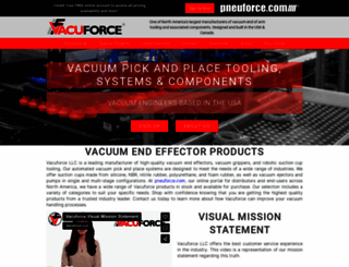 vacuforce.co.uk screenshot