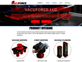 vacuforce.com screenshot