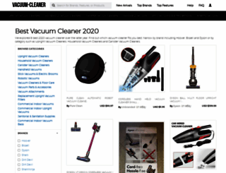 vacuum-cleaner.org screenshot