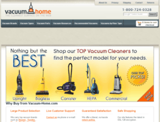 vacuum-home.com screenshot