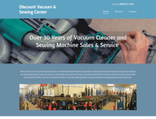 vacuumandsewing-centermaui.com screenshot