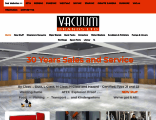 vacuumbrands.co.nz screenshot