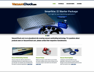 vacuumchuck.com screenshot
