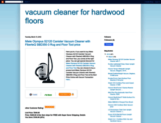 vacuumcleanerforhardwoodfloors.blogspot.com screenshot