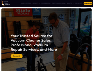 vacuumhospital.com screenshot