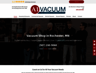 vacuumsrochestermn.com screenshot