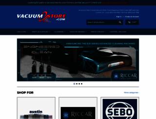 vacuumstore.com screenshot