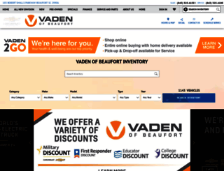 vadenofbeaufort.com screenshot