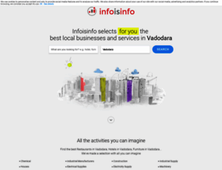vadodara.infoisinfo.co.in screenshot
