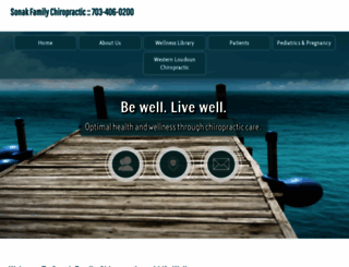 vafamilychiropractic.com screenshot