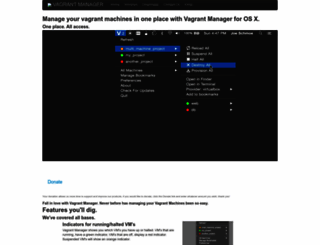 vagrantmanager.com screenshot