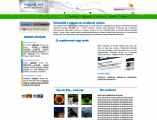 vagyok.net screenshot