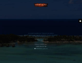 vahine-island.com screenshot