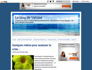 vahineblog.over-blog.com screenshot