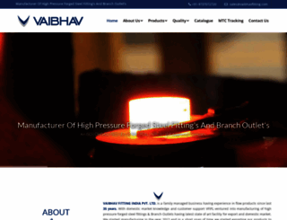 vaibhavfitting.com screenshot