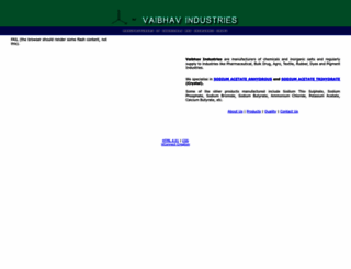 vaibhavind.com screenshot