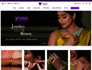 vaibhavjewellers.com screenshot