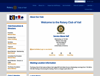 vailrotary.com screenshot