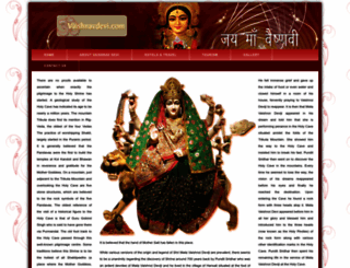 vaishnavdevi.com screenshot