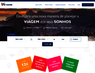 vaivoando.com.br screenshot