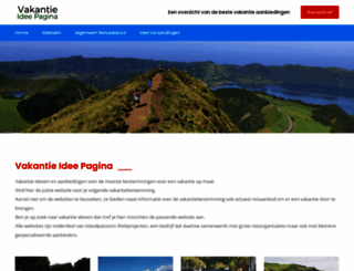 vakantie-idee-pagina.nl screenshot