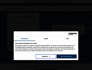 vakantiemakelaar.nl screenshot