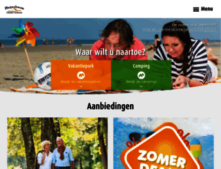 vakantieparkroekenbosch.nl screenshot