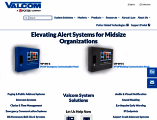 valcom.com screenshot