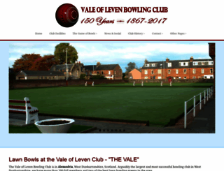 valebowlingclub.co.uk screenshot