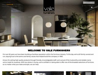 valefurnishers.co.uk screenshot
