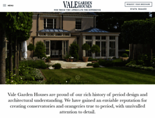 valegardenhouses.com screenshot