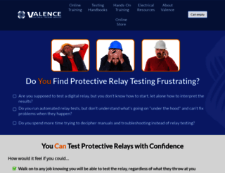 valenceonline.com screenshot