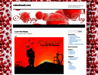 valentineall.wordpress.com screenshot