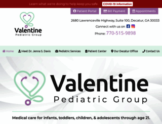 valentinepeds.com screenshot