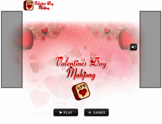 valentinesdaymahjong.com screenshot