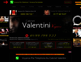 valentini-voyance.com screenshot