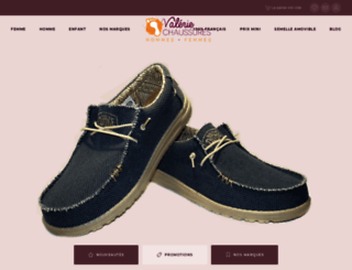 valerie-chaussures.com screenshot