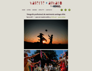 valerieyalvaro.com screenshot