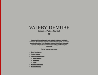 valerydemure.com screenshot