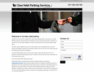 valetparkingdubai.com screenshot