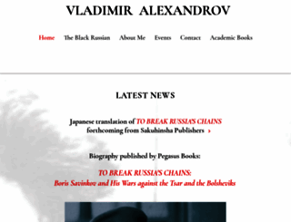 valexandrov.com screenshot