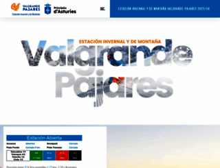 valgrande-pajares.com screenshot