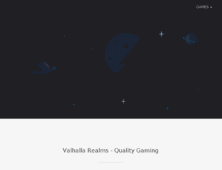 valhalla-realms.com screenshot