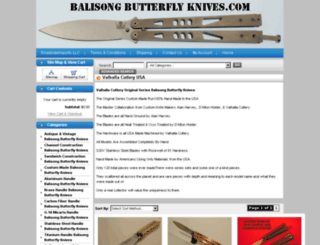 valhallacutlery.com screenshot