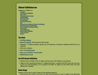 validator.nu screenshot