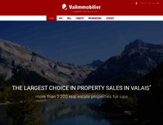 valimmobilier.ch screenshot